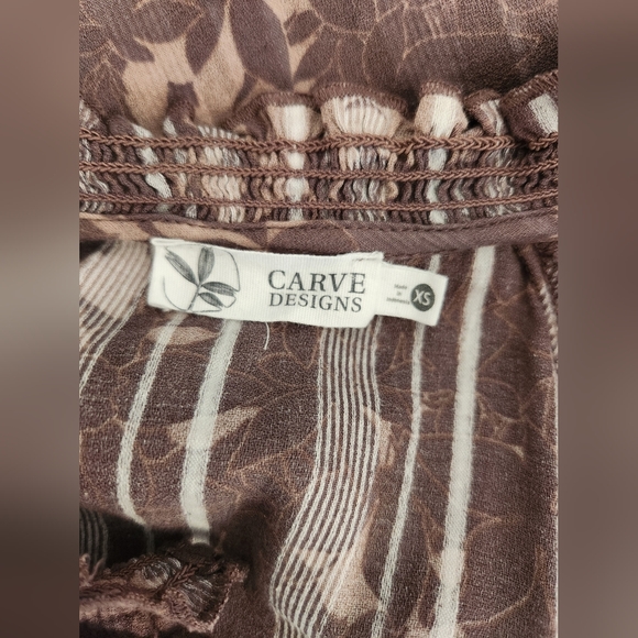 CARVE DESIGNS 100% ORGANIC COTTON BLOUSE - Picture 7 of 8